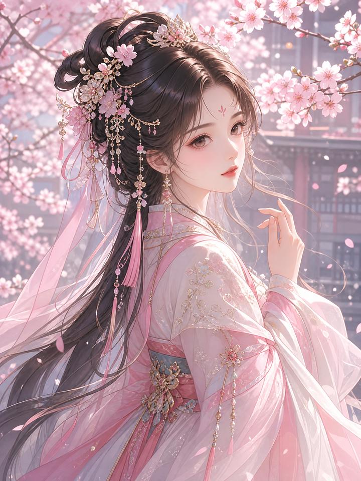 双飞动漫-汉服少女